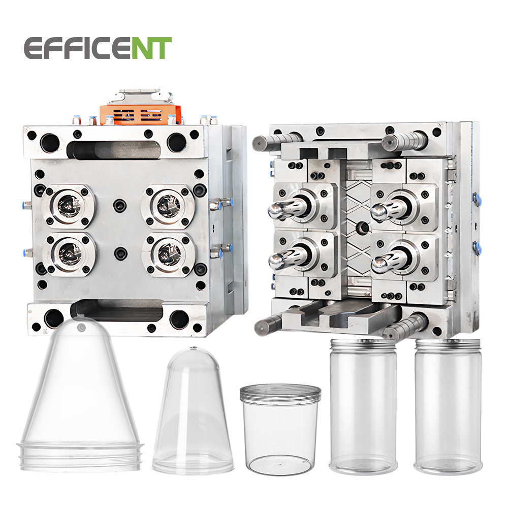 Moule à préforme PET à grand goulot Moule à jarre PET