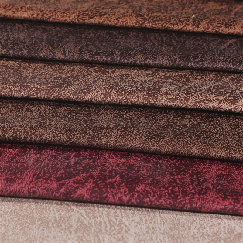 Tissu aspect cuir populaire D2