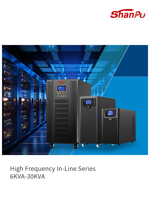 High Frequency Online Single Input Single Output  Three Input Single Output UPS 6KVA to 30KVA
