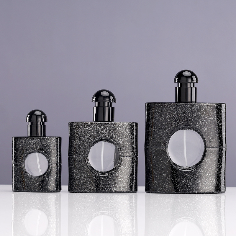 20ml 50ml 85ml Černá lahvička s parfémem