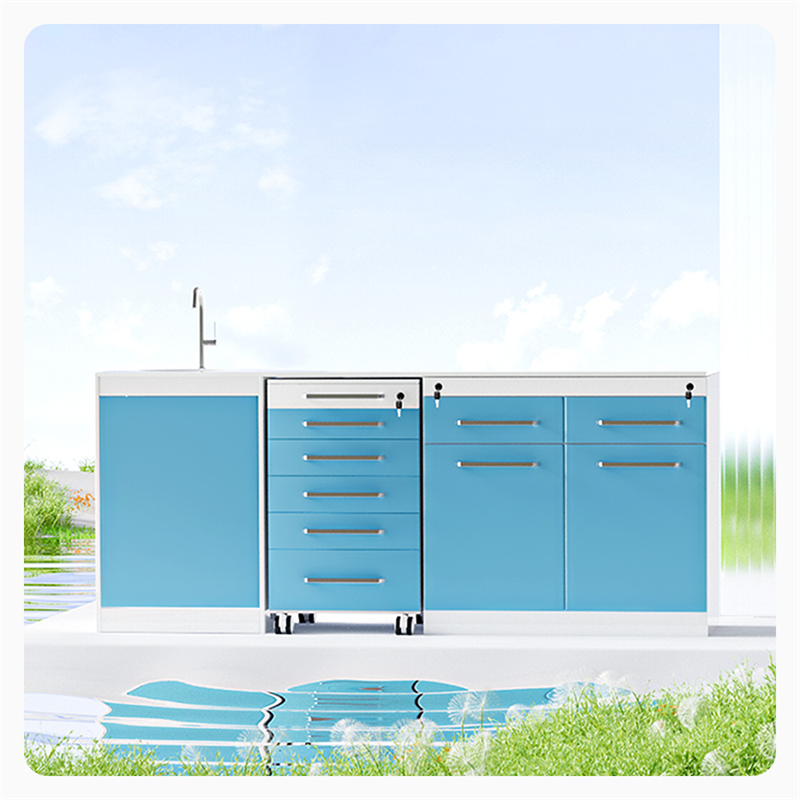 کابینت دندانپزشکی موبایل، کابینت مبلمان کلینیک دندانپزشکی، کابینت واحد دندانپزشکی