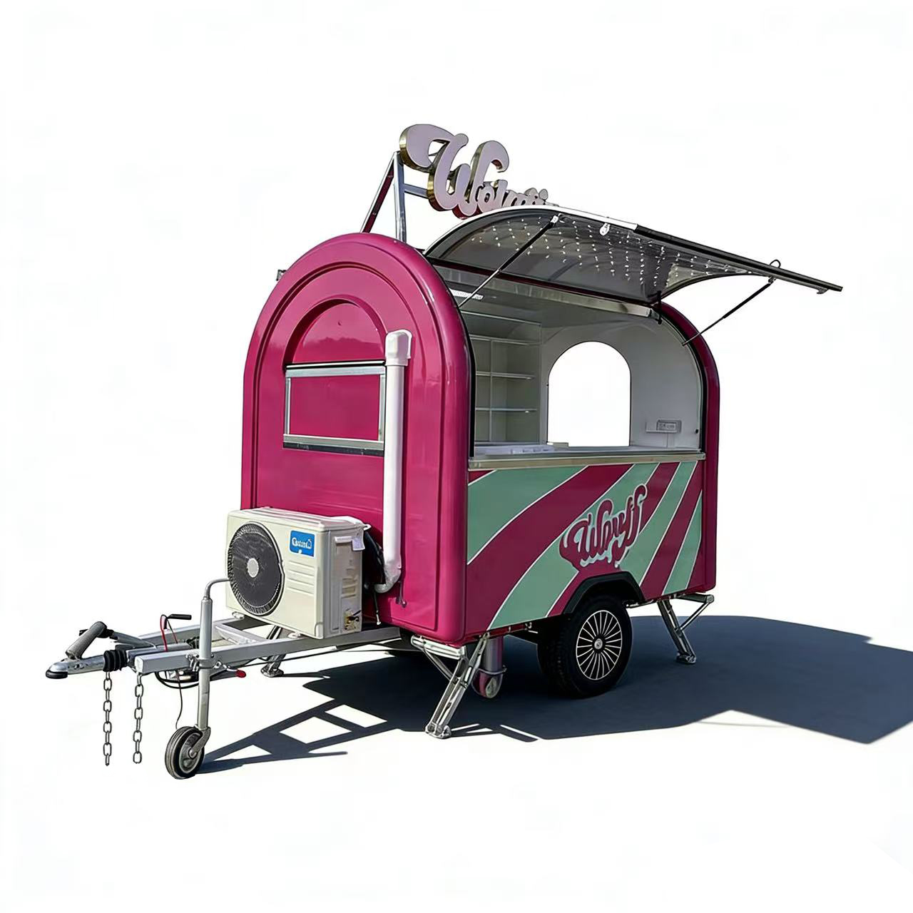 MAICHE Přizpůsobený Mobilní Dřevěný Jídelní Přívěs Kamion Slaďový Obchod Prodejní Bar