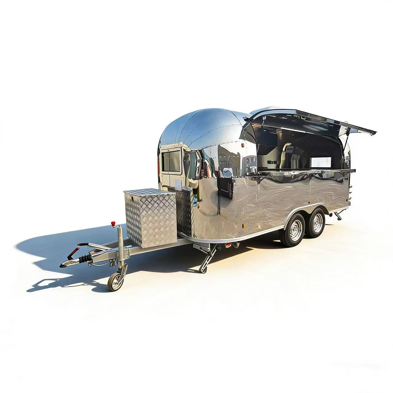 Ny Mad Trailer Hjemmebrug Restauranter Hoteller Snackmad Fabrik Behandlingsanlæg for Grøntsager Bageri Vand Corn Sojabønner Råvare