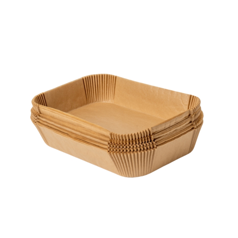 Voedselgraad Nie-verhoudende Reghoekige Lughertofpapier Bele