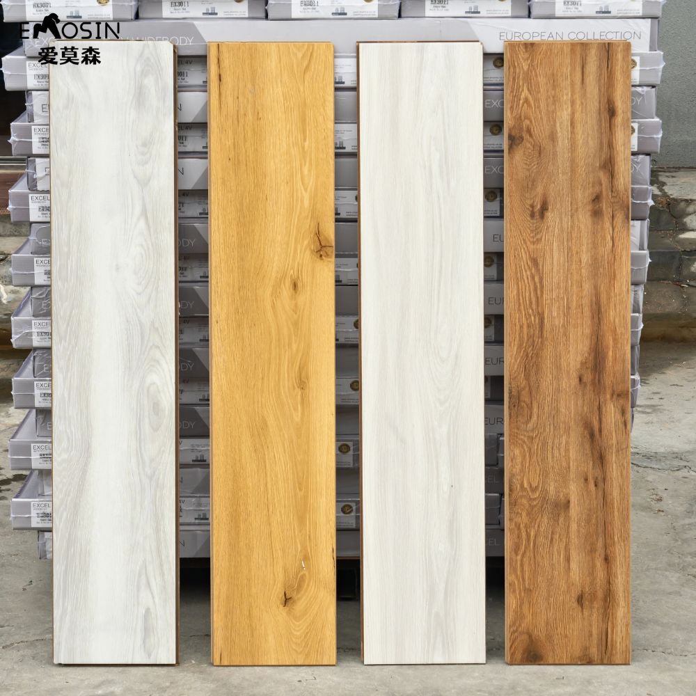 Wide plank 12mm oak white laminate flooring