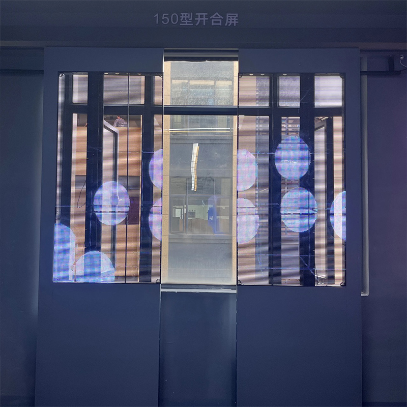 หน้าจอ LED เปิด-ปิด แบบกลไก 150 องศา