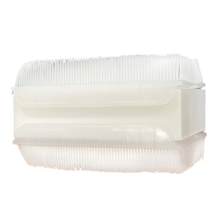 Brosse à main double face