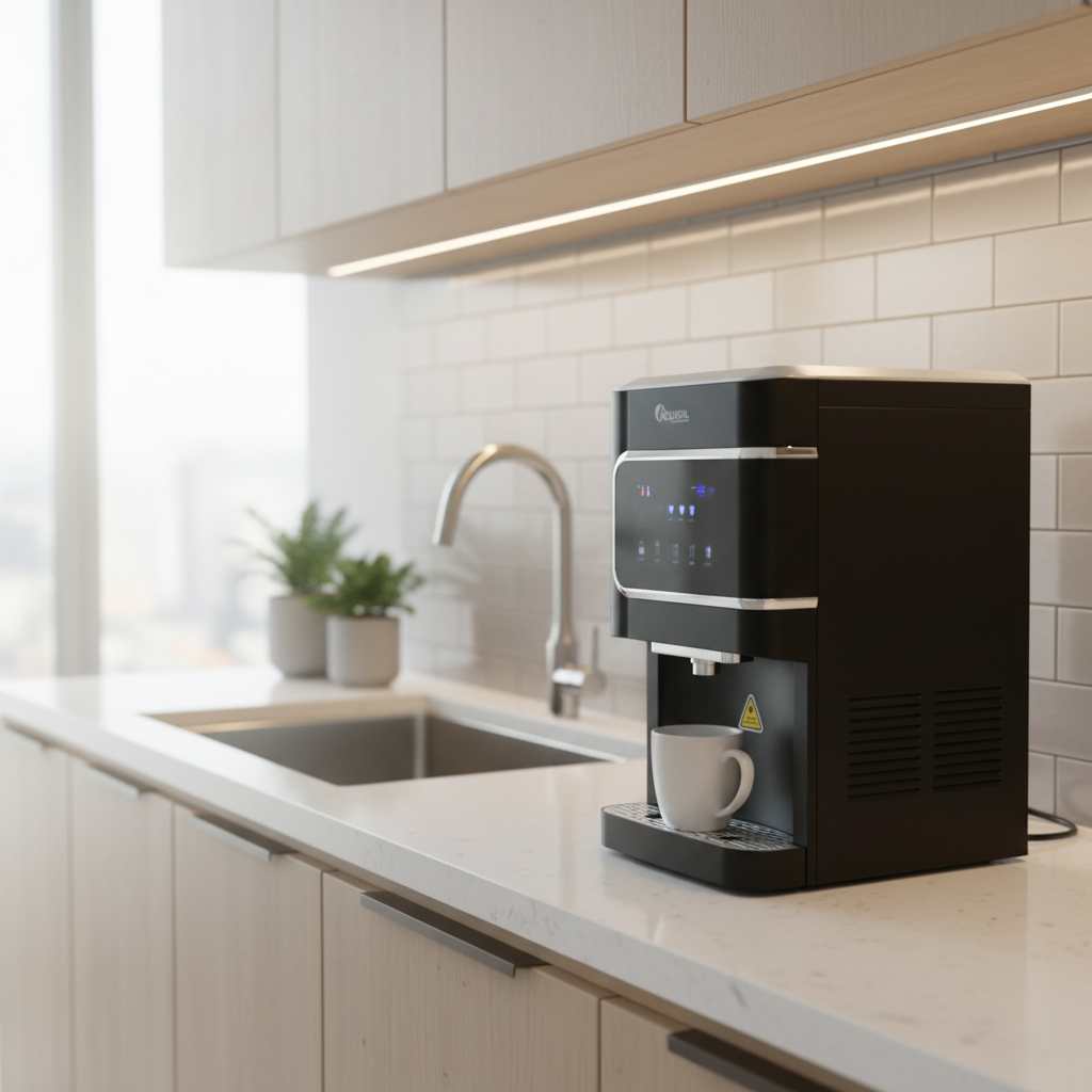 Түпбөөчө суу фильтр пурификатор жары-сыйык countertop RO системасы көлдөрүчүлердин жалпы электрический