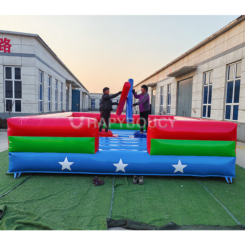 ग्लेडिएटर इन्फ्लेटेबल गेम्स इन्फ्लेटेबल फाइटिंग गेम इन्फ्लेटेबल ग्लेडिएटर जॉस्ट स्टिक्स फॉर सेल