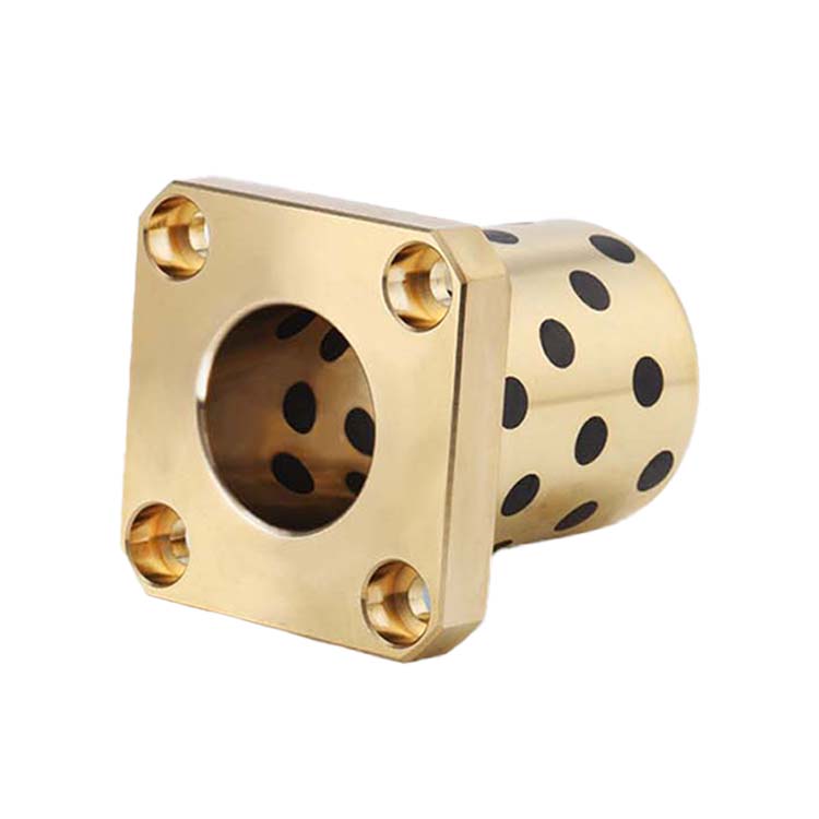 Graphite Bronze Bushing Bearing Square Flange LMK