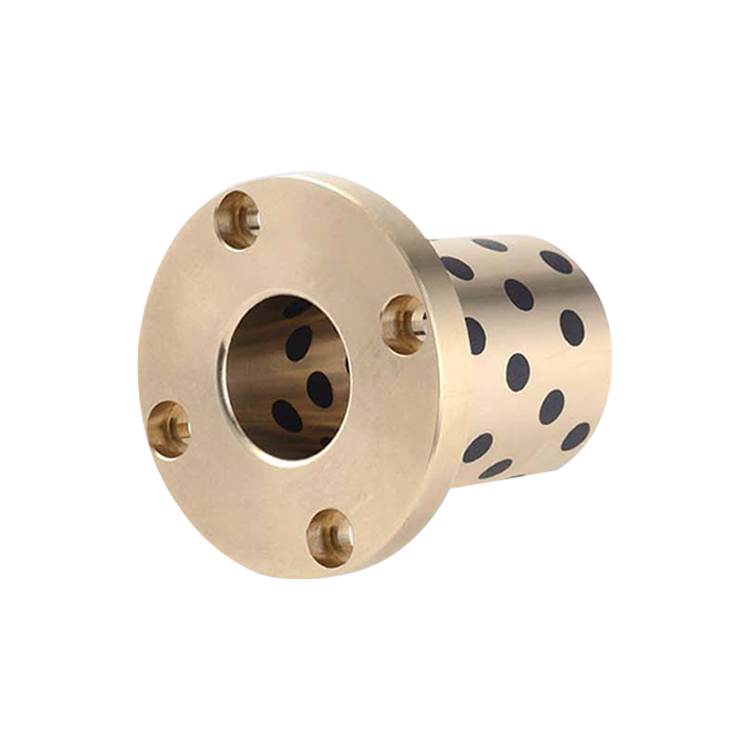 LMF Round Flange Graphite Bronze Bushing Linear Bearing