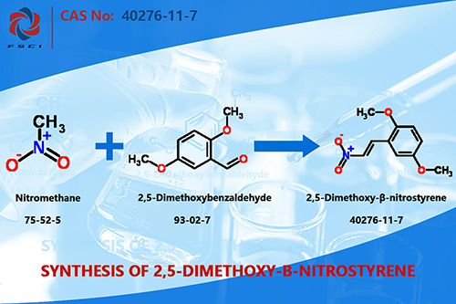 2,5-二甲氧基-β-硝基苯乙烯合成式
