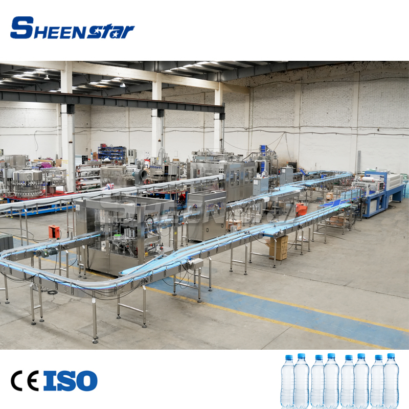 ราคาโรงงานบรรจุขวดน้ำอัตโนมัติสำหรับขวด 1500ml 6000bph