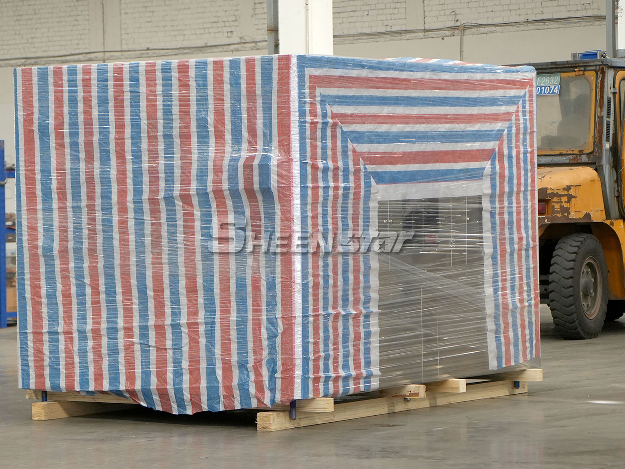 Juice bottling machine are ready to delivery from sheenstar factory