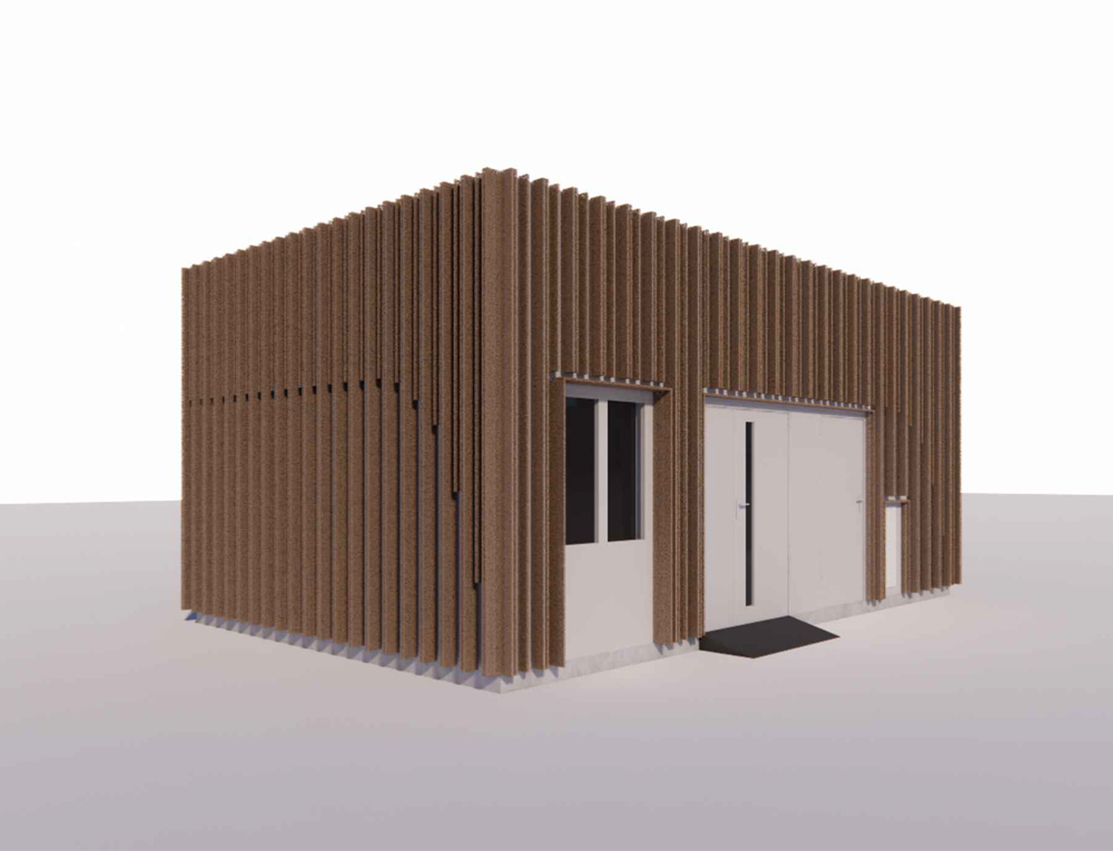 Modular Building project： functional room