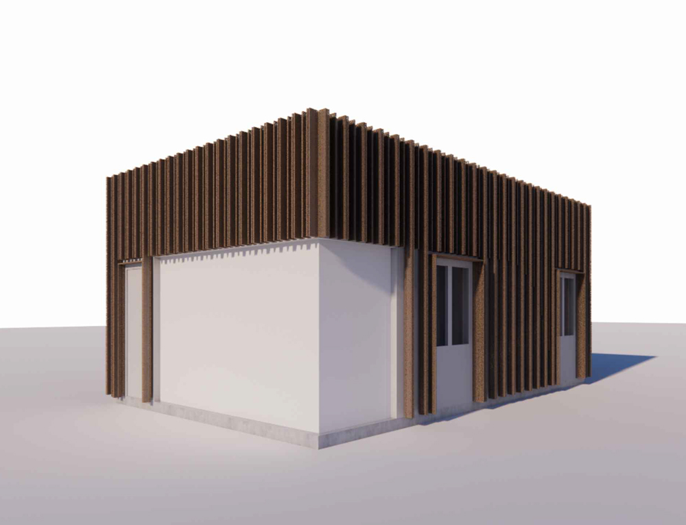 Modular Building project： functional room