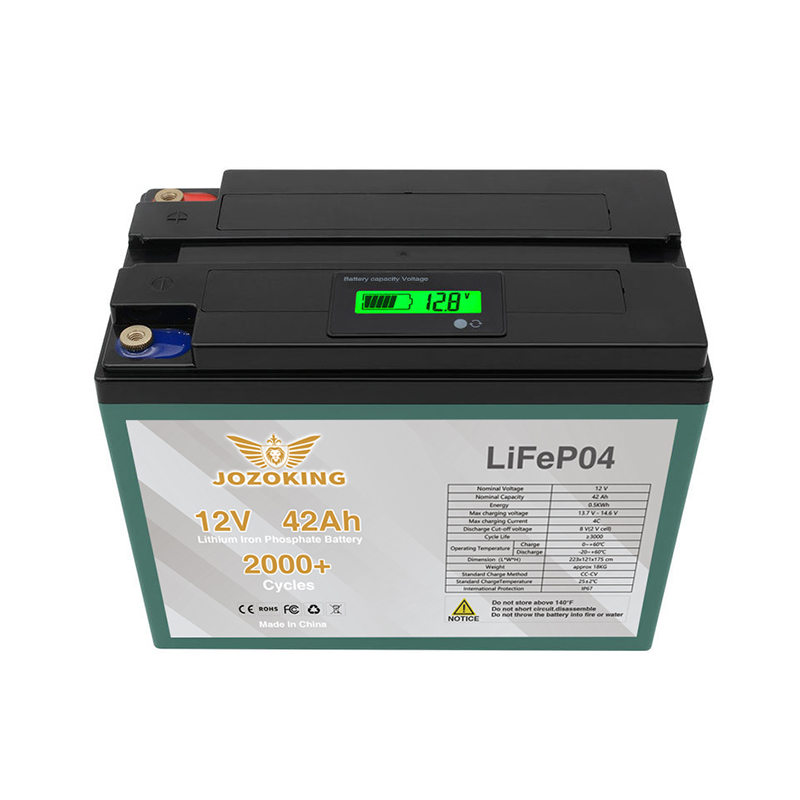 JOZOKING 12.8V 42Ah Lithium Battery