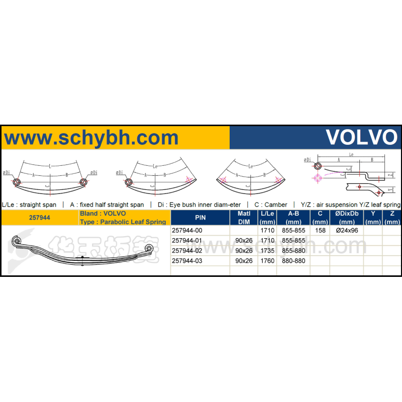 VOLVO 257944