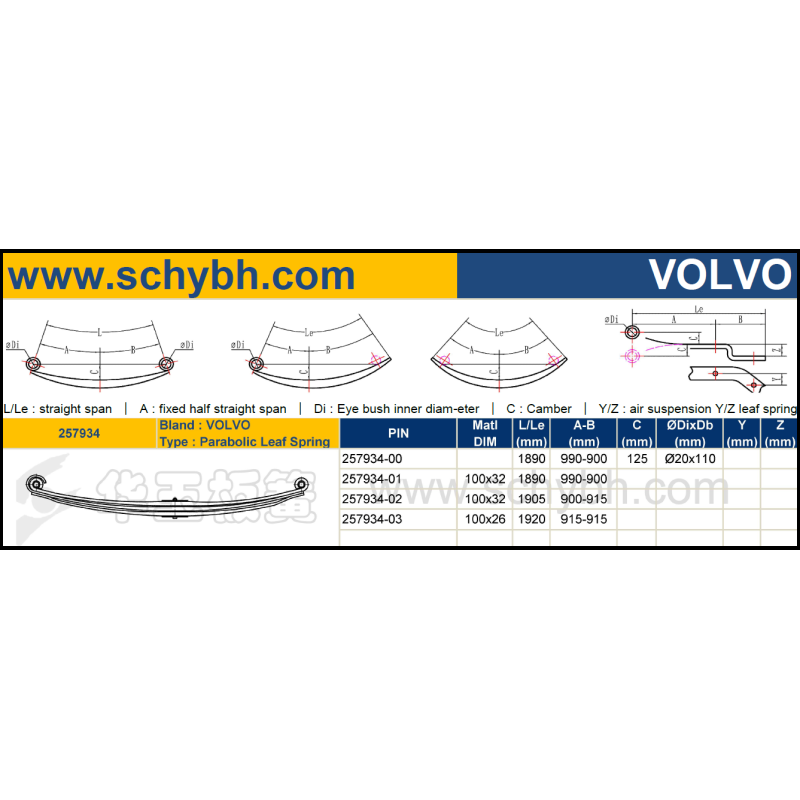 VOLVO 257934