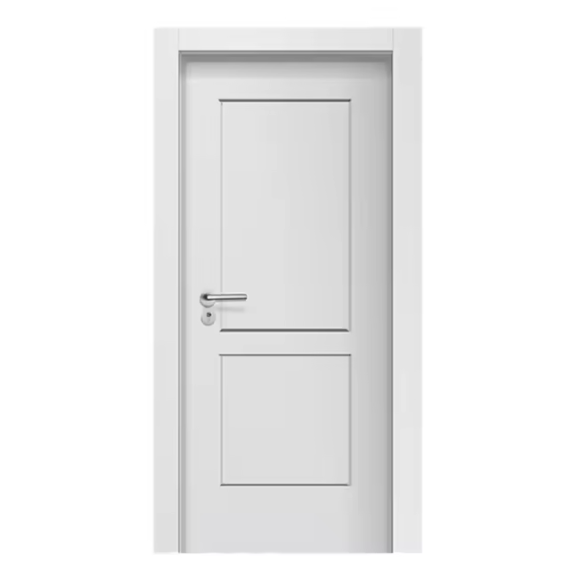 Portes intérieures WPC laminées blanches simples