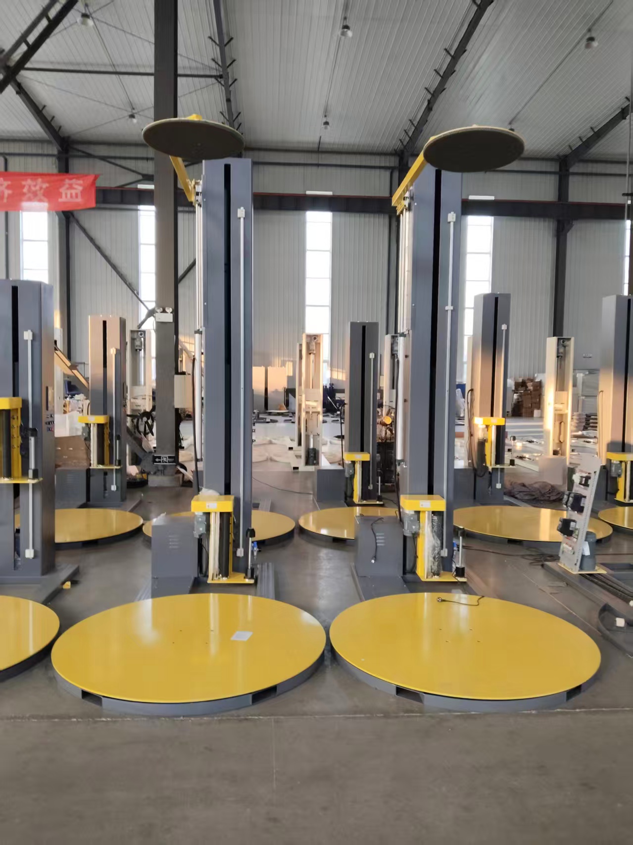 Automatic Weighing Wrapping Machine,Pallet Stretch Wrapping Machine with Integrated Weighing System,Pallet Stretch Film Wrapper Equipment China Manufacturer