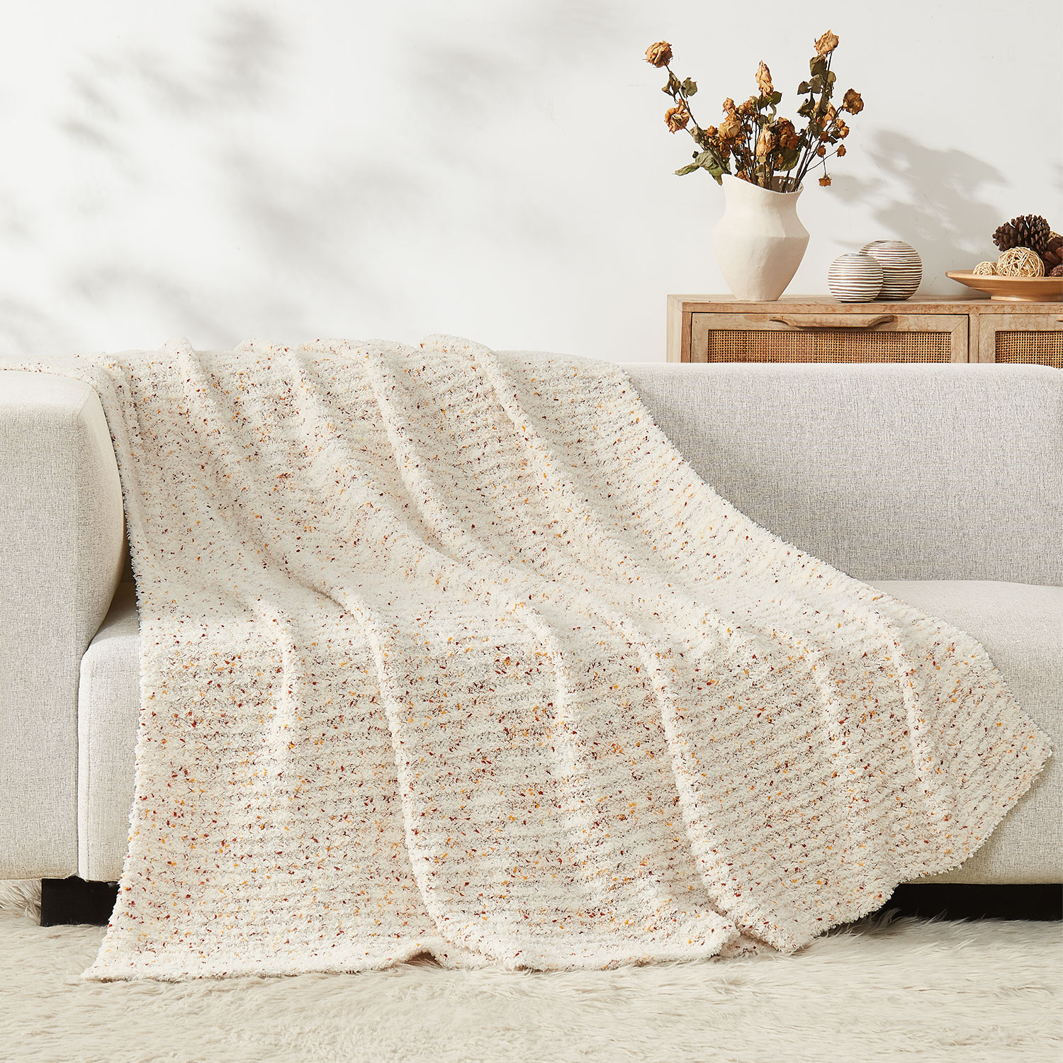 Pălărie de lux moale și caldă 100% poliester tricotată moale pentru iarnă