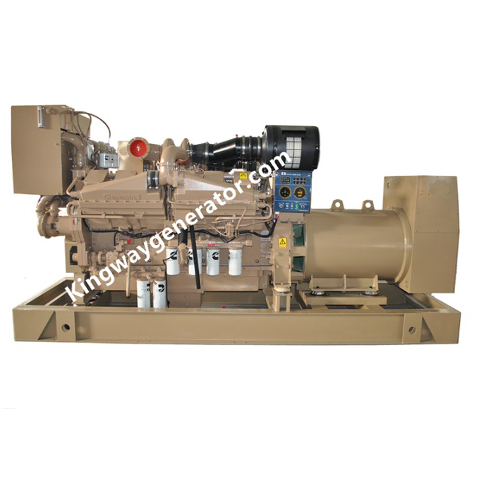 250kW קומינס קבוצת גנרטור דיזל ימי דחוף