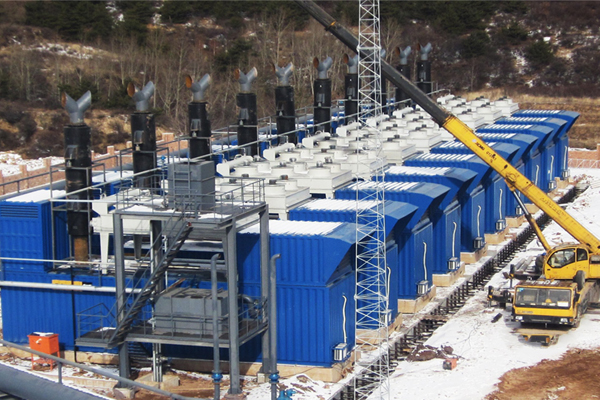 10 קבוצות גנרטור שקט 1000KW במקביל ברוסיה