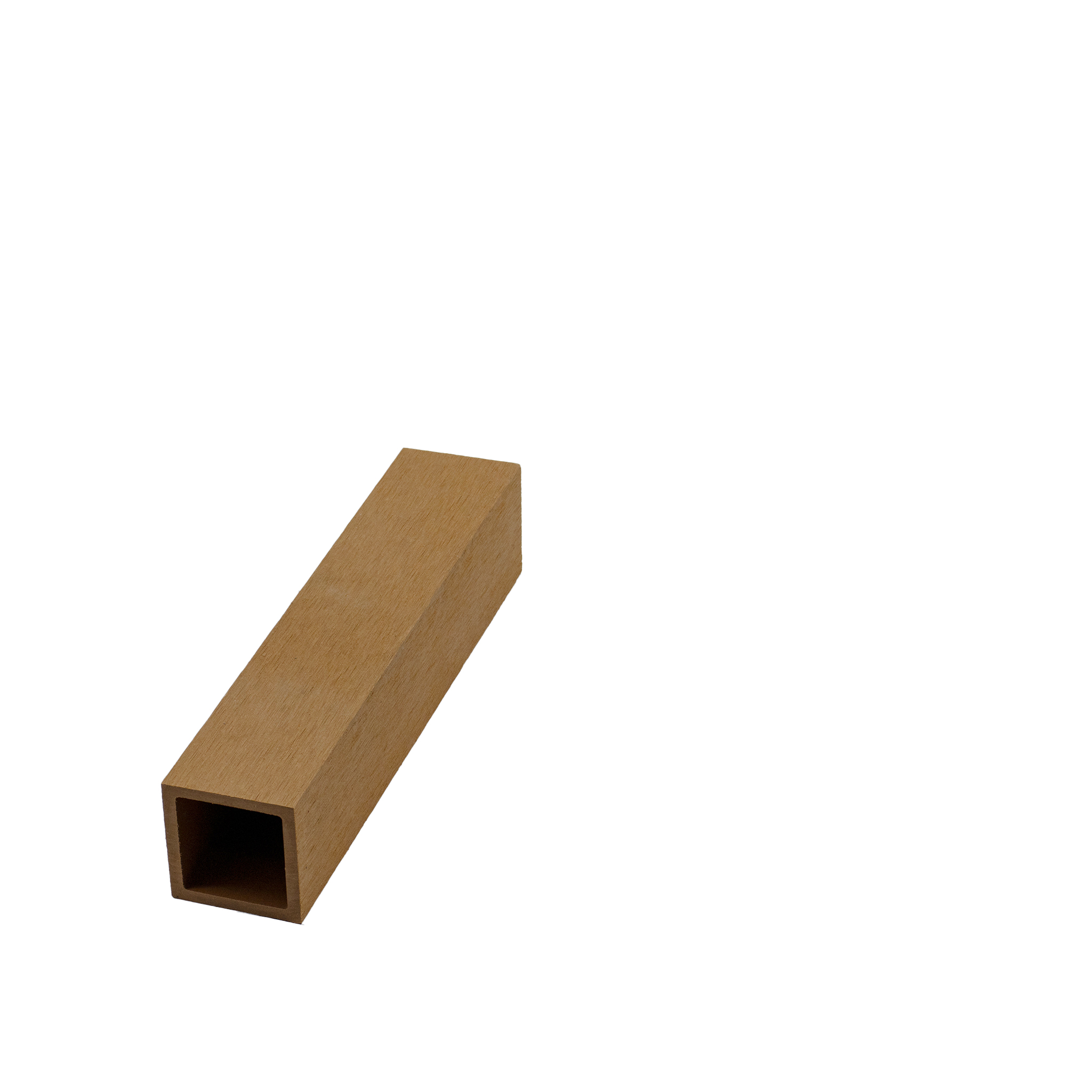 WPC Hollow Composite Tube 50H50 - Railing Column for Exterior Decor