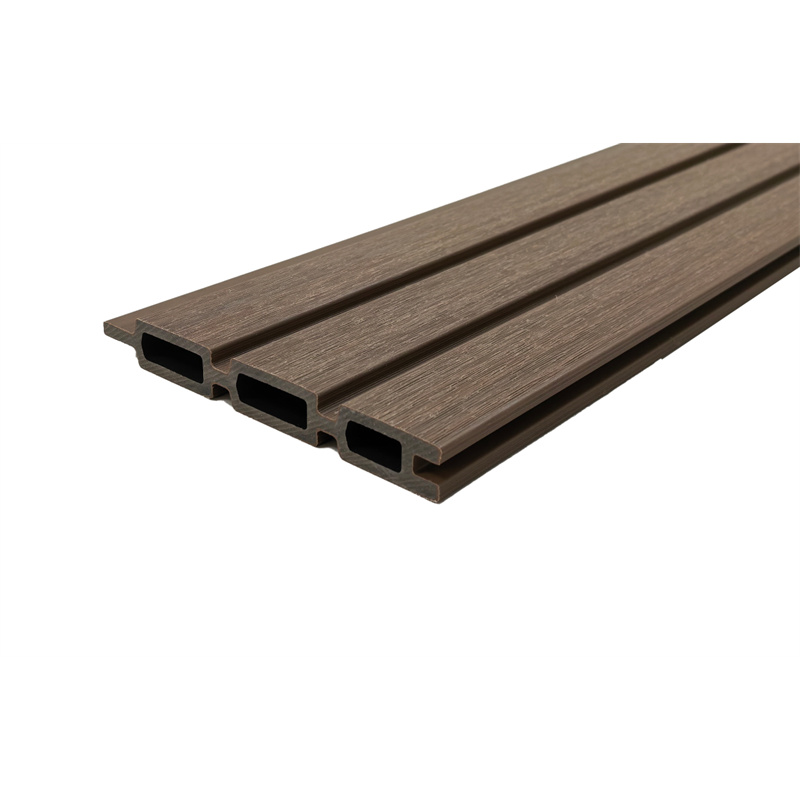 Pagar Kayu-Polimer Komposit (WPC) Kokostrusi 160H20Y Teknologi Terkini -Papan Pagar Halaman Luar