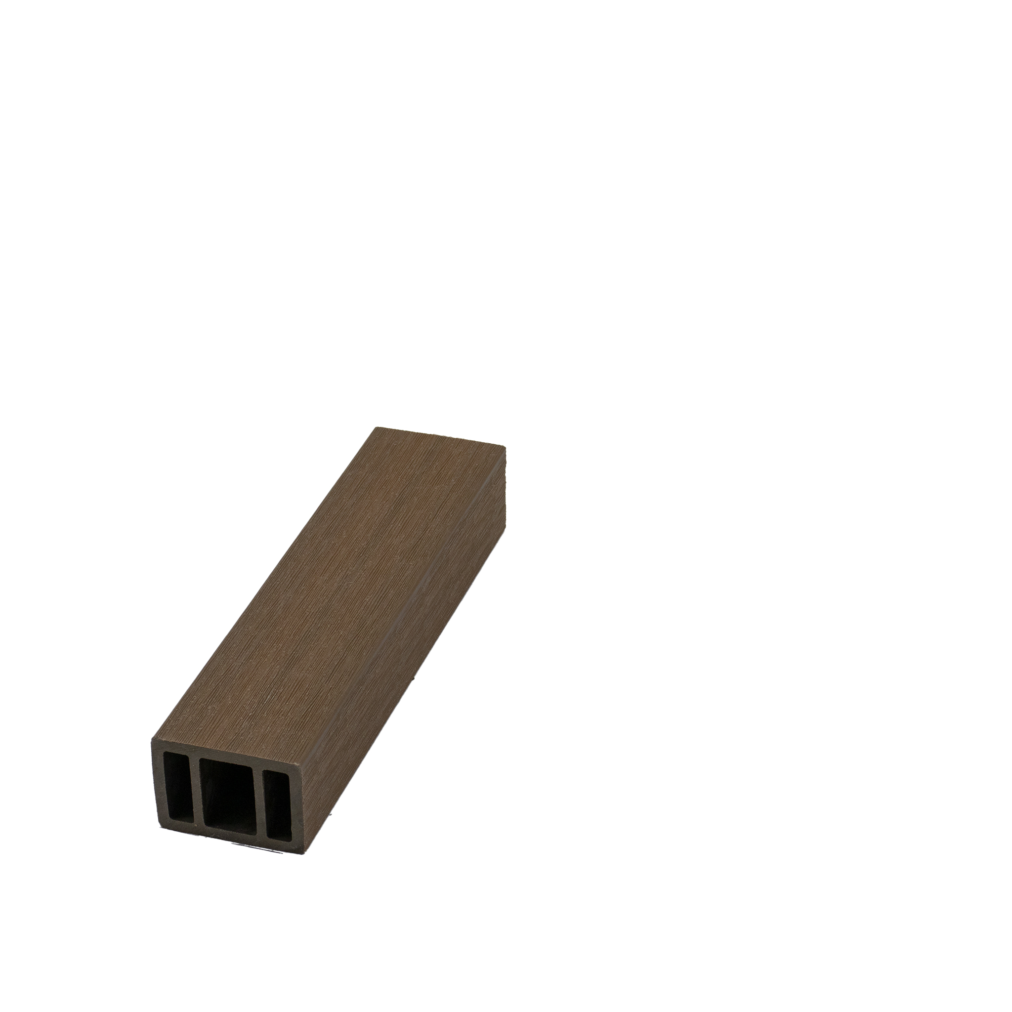 Co-extrusion WPC Hollow Composite Tube 60H42- Railing Column for Exterior Decor