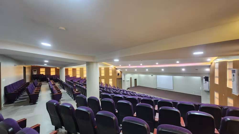 Customers from Nigeria placed an order for purple conference chairs in our company