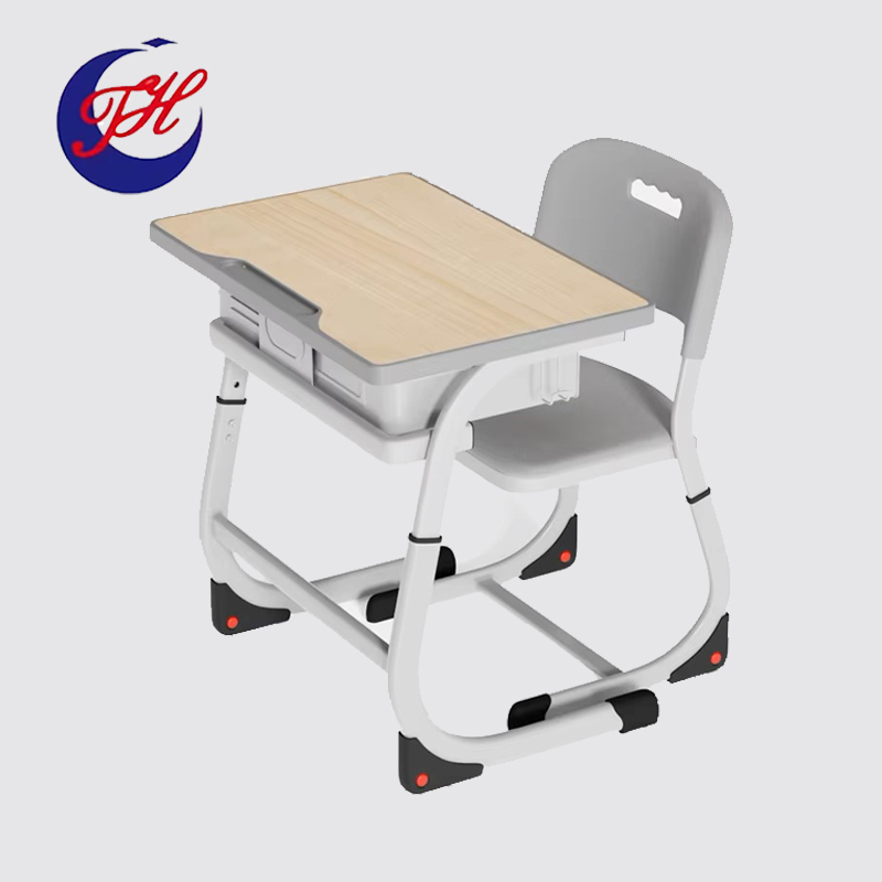 Student desks and chairs 
