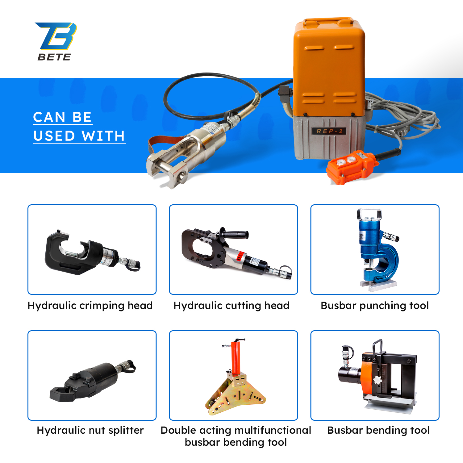 Apakah ciri-ciri utama yang perlu dicari dalam alat crimp hidraulik bertenaga bateri