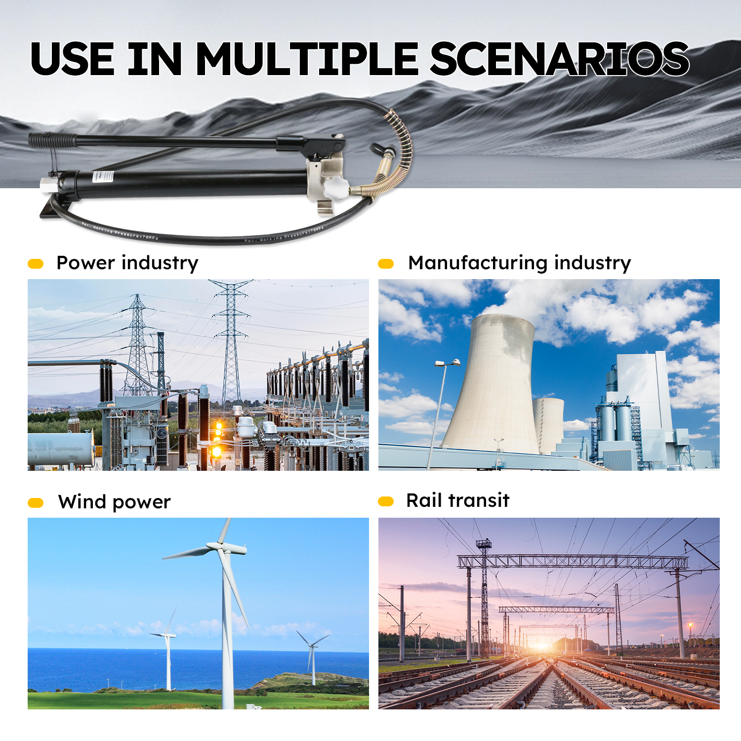Опције за прилагођавање доступне за наруџбине хидрауличких кабела