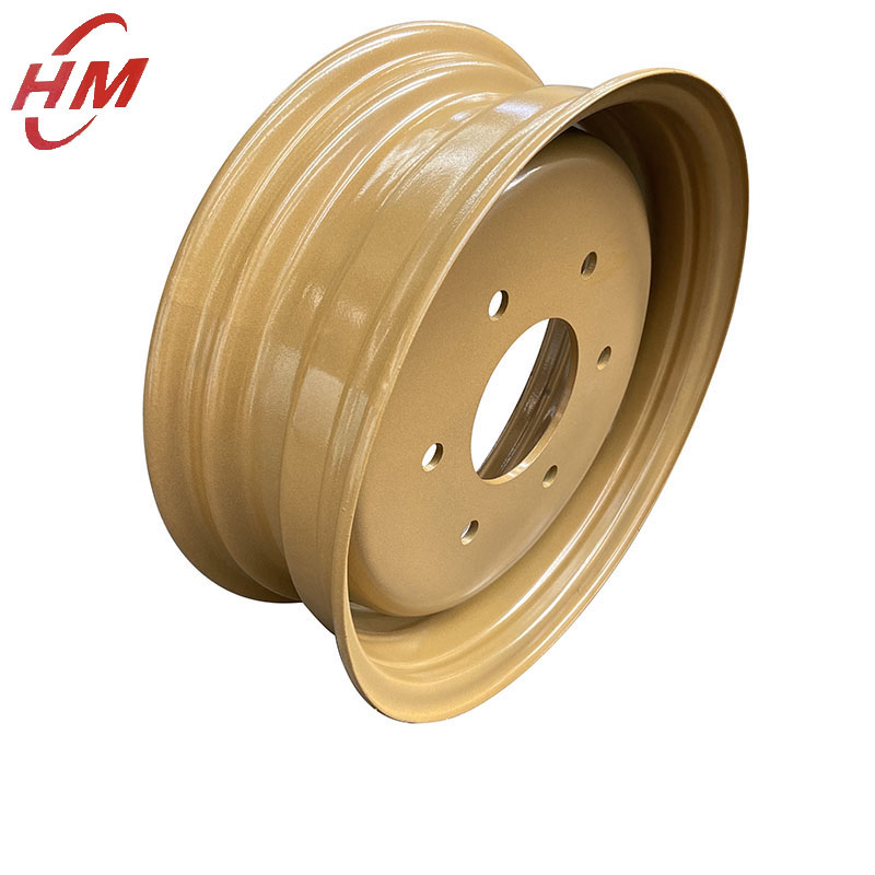 أطراف مقطورة بقطر 16 بوصة 5.5jx16 أطراف فولاذية زراعية لمصنعي الإطارات 750-16