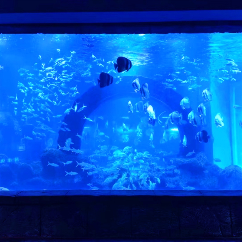 на заказ прозрачный акриловый стеклянный лист акриловой аквариумная цена