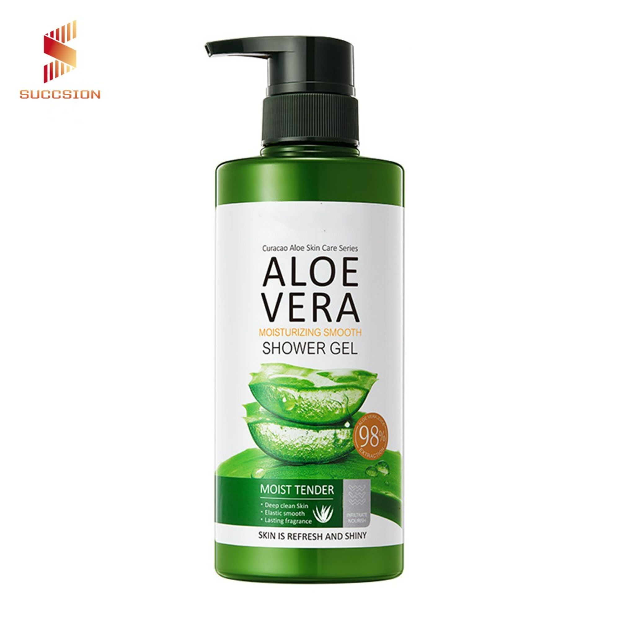 500ml Aloe Vera Rinteet Kastike Dušta Gentle Puhdistus Ruumiinpussi Myynti