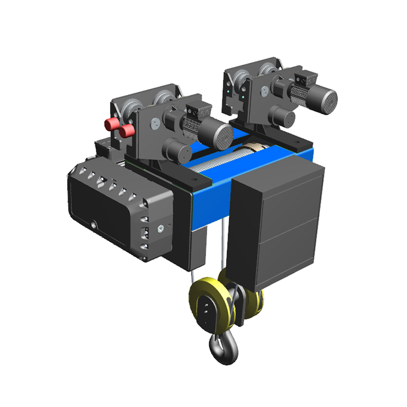 رافعة حبل فولاذي على السكة الواحدة