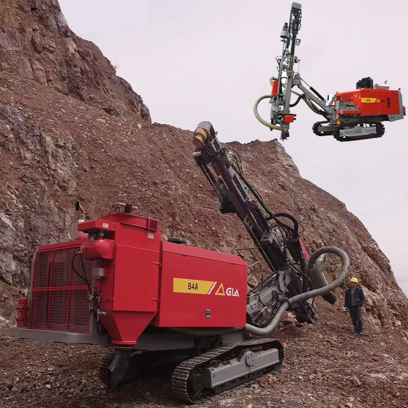 מתקן חפירה על פני השטח מכונה DTH לפילינג B4A