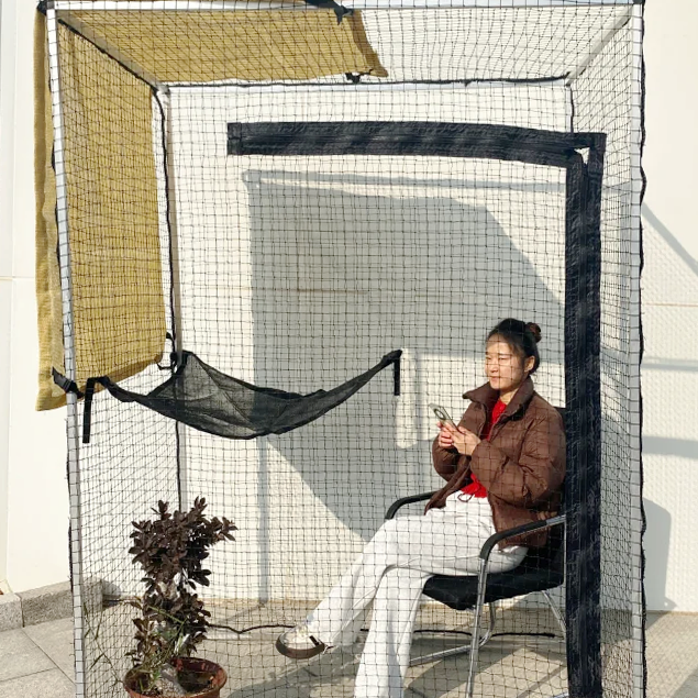 Hot selling portable outdoor easy to assemble pet cat cage