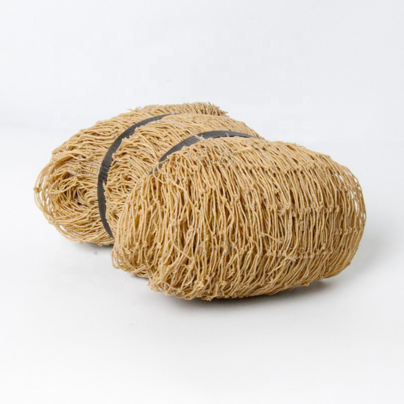 Konotted Net HDPE Nylon Beige Plus Stainless Steel Wire Heavy Duty Safety Protection Cat Nets