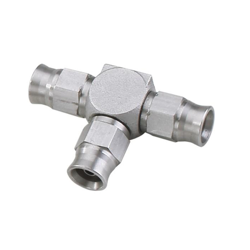 Female AN PTFE Tee Block without Mount Tab