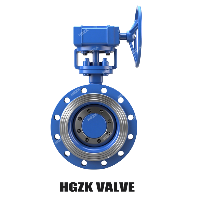 D343H-16C Жалпак түрүндөгү чекитсиз көлөгөйдүү сталдык баттерфляй вентиль