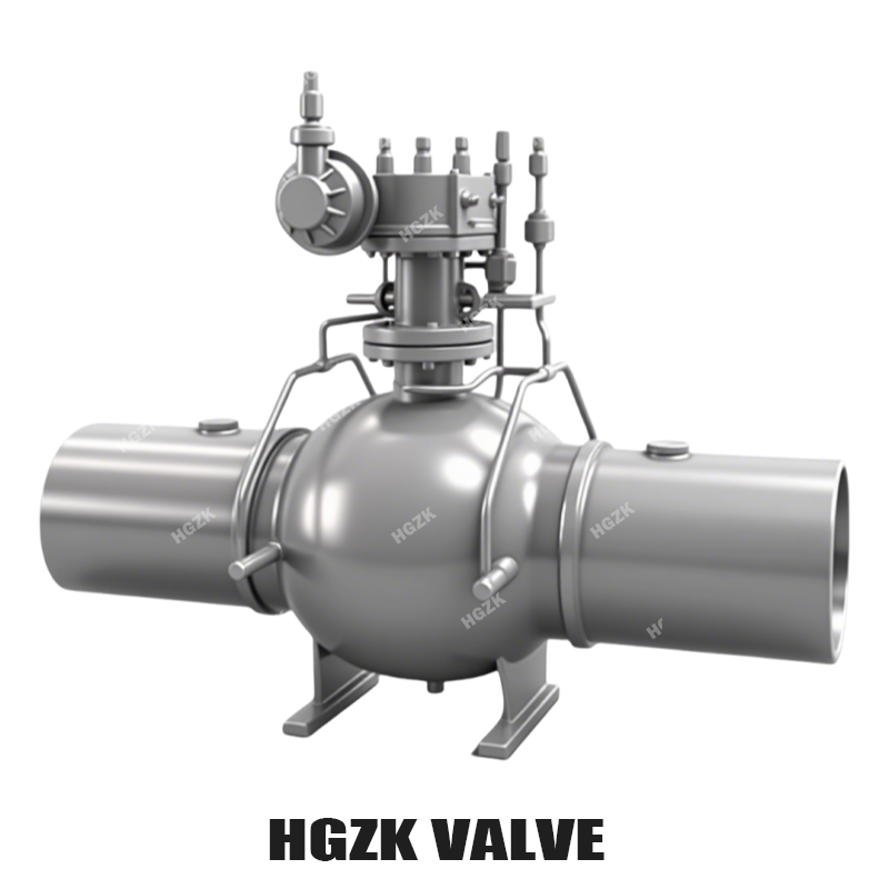 Q361 vollgeschweißtes Erdgas-Kugelventil