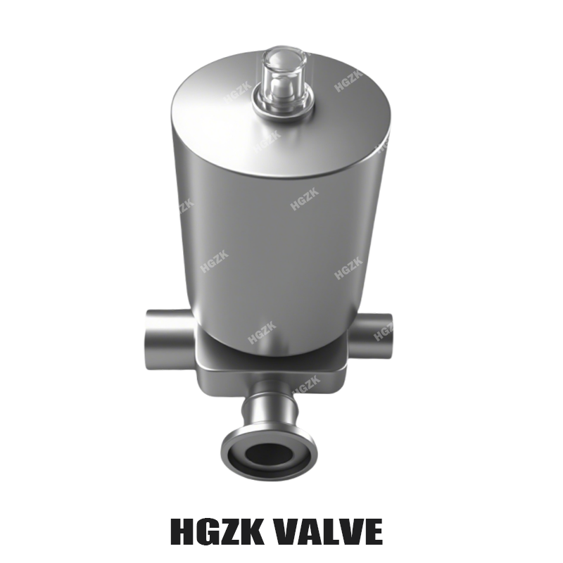 Pneumatisches T-Stück Schnellinstallations-Membranventil