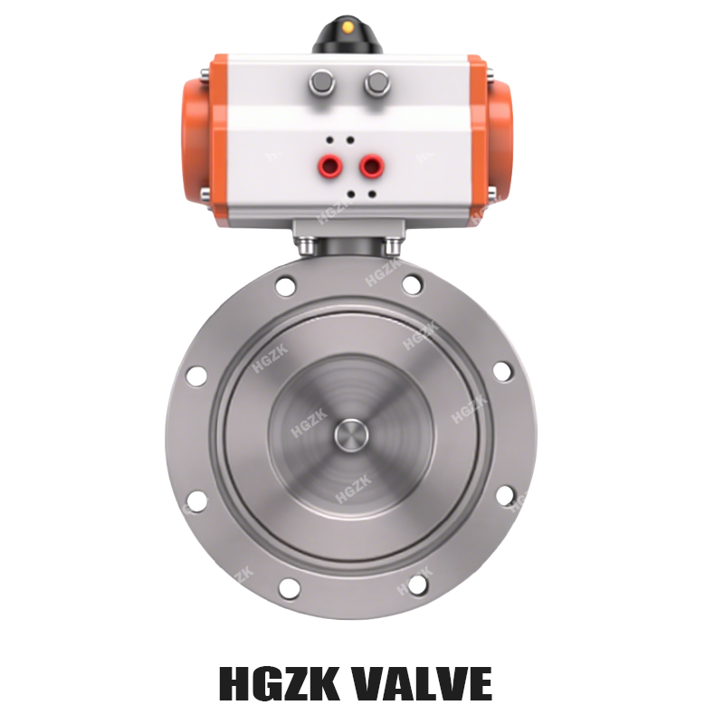 PDV-2PPH Pnömatik Negatif Basınç Yüksek Vakum Kelebek Vana