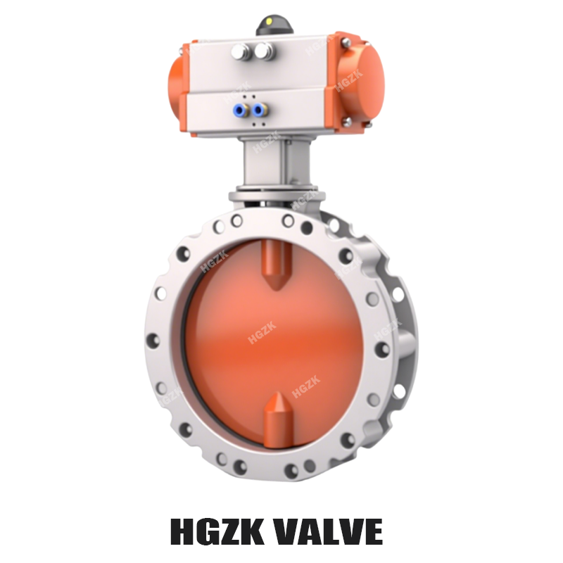 HGAT 기동식 분말 버터플라이 밸브