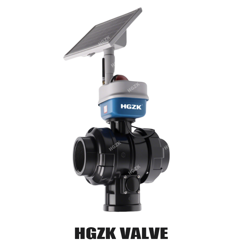 การควบคุมแบบไร้สายพลังงานแสงอาทิตย์สำหรับวาล์วบอลการรดน้ำเกษตร วาล์วกีบ และสามทาง