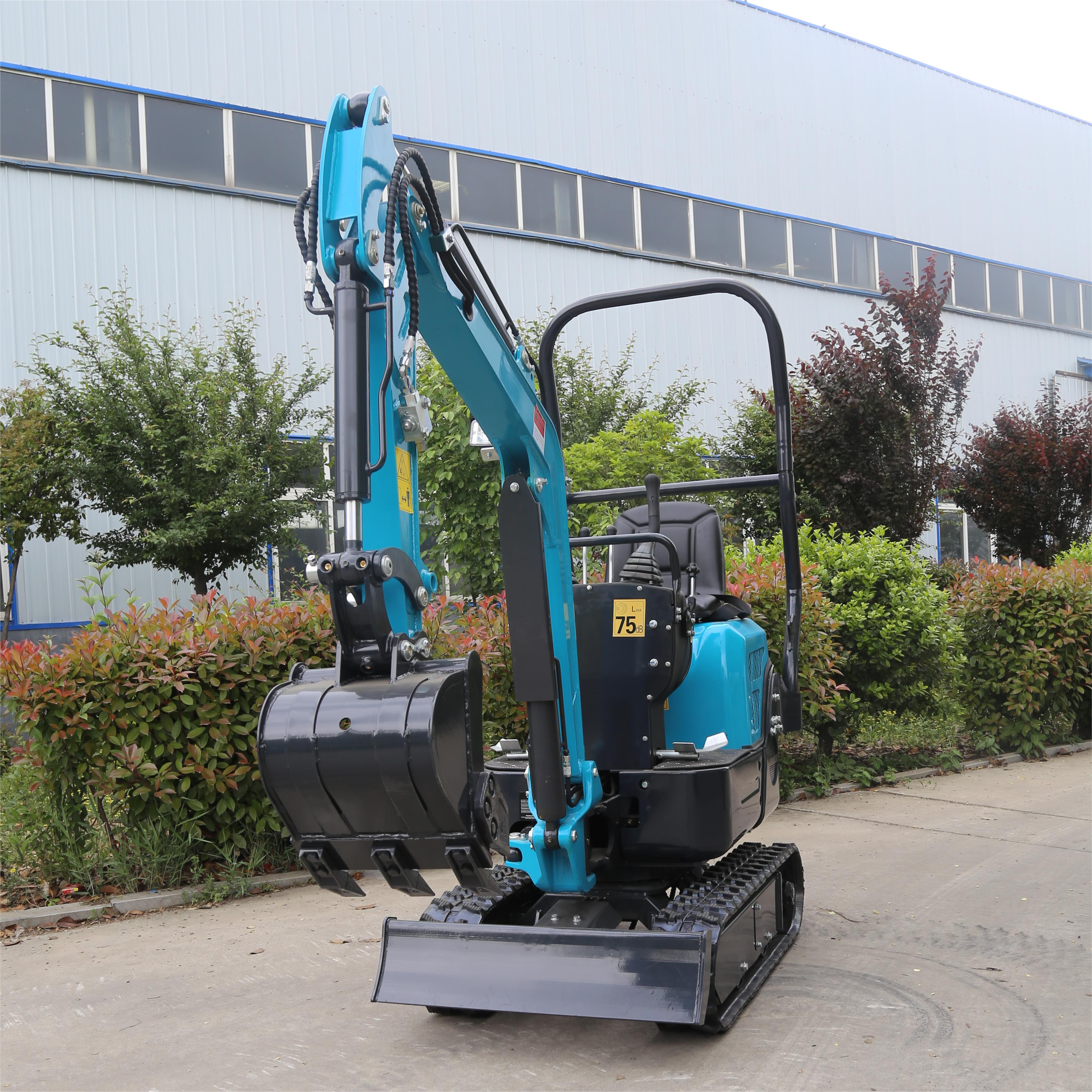 Pengiriman Gratis Mesin Penggali Mini Diesel EPA CE Jepang WY10PRO Digger Alat Pemindah Tanah di Eropa